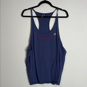 The Upside | “You are beautiful my deer” Racer Back Tank Top Size 12